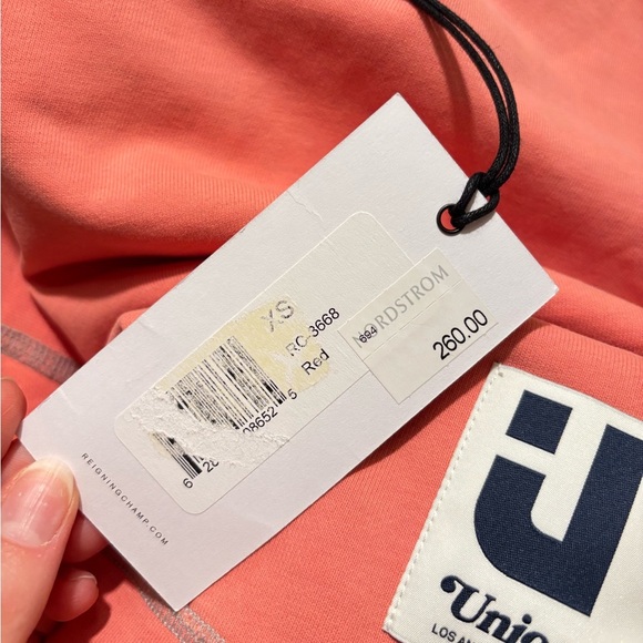 NWT Reigning Champ X Union Relaxed Pullover Hoodie Sweatshirt Size XS - Picture 3 of 10